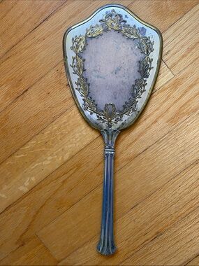 Vintage 14” Hand mirror 1950’s